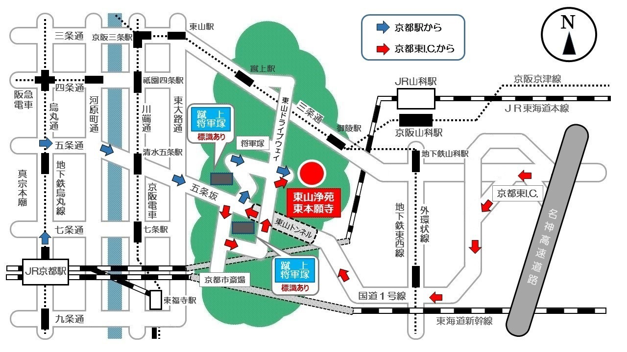 送迎バス乗り場地図